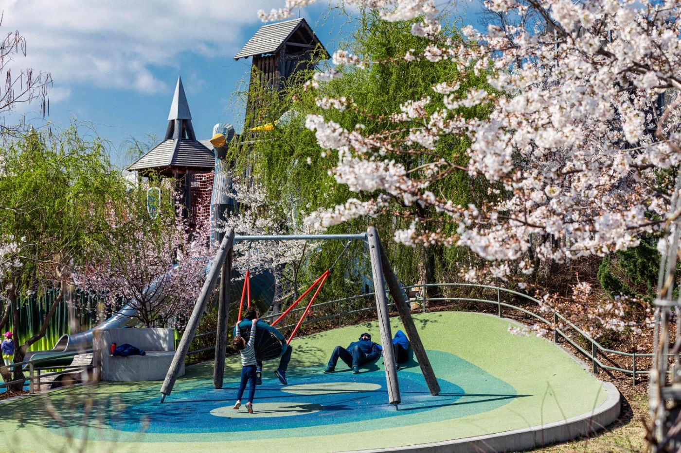 Gathering Place park in Tulsa
